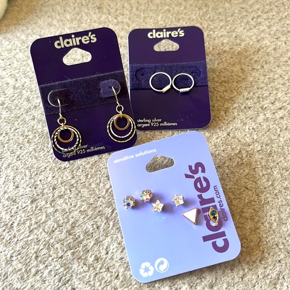 Claire's Jewelry - 🆓FREE w/ ANY PURCHASE‼️🆕Claire’s Earrings Bundle